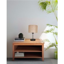 Pablo Siyah Kasa Masa Lambası