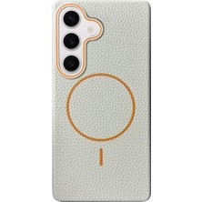 Teleplus Samsung Galaxy A36 Kılıf Riva Litchi Suni Deri Kapak