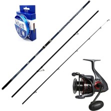 Okuma Ceymar 8000 - Kendo Kenshi 420CM 120-260GR Surf Olta Seti