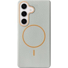 Teleplus Samsung Galaxy A36 Kılıf Riva Litchi Suni Deri Kapak
