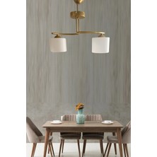 Melek Beyaz Camlı Avize