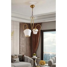 Alya Gold Kasa 2li Avize