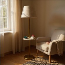 Retain Modern Ayaklı Lambader Konik Şapka