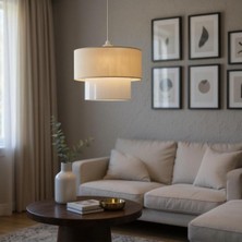 Pasta Kumaşlı Avize