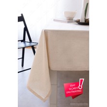 %100 Keten Pamuk Masa Örtüsü, Şık Tasarım