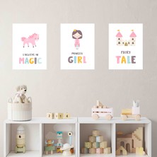 Kendinden Yapışkanlı Çocuk Odası  Sevimli  35X50 cm 3 Adet