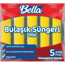 Yumuşak ve Dayanıklı 5'li Bulaşık Süngeri Seti, Temizlikte Pratik Çözümler