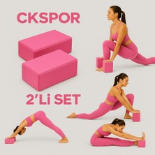 2' Li Yoga Blok Seti  pilates Yoga Denge Köpüğü 1 Çift  