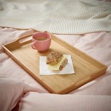 Ikea Fruktskal Servis Tepsisi 50 × 30 cm Bambu Kenar Saplı Kullanışlı