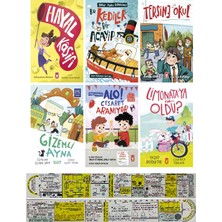 Hayal Kaşifi+Bu Kediler Bir Acayip+Tersine Okul+Gzemli Ayna+Alo Cesaret Aranıyor 6 Kitap Set+Cetvel