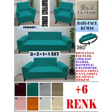 Baby Face Kumaş 3+2+1+1 Komple Giydirme Kanepe&çekyat, Bohem, Porto, Vb. Model Koltuk Kılıfı
