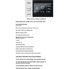 PGST OBİEM Akıllı Ev Güvenlik Alarm Sistemleri Kolay Kurulum (Sim Kart/Google Asistan/Amazon Alexa/Tuya Smart)