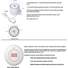 PGST OBİEM Akıllı Ev Güvenlik Alarm Sistemleri Kolay Kurulum (Sim Kart/Google Asistan/Amazon Alexa/Tuya Smart)