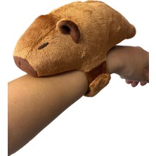 Eco Sepet Sarılan Kapibara Peluş, Fon Perde Toplayıcı, Hug Me Capybara Peluş 15 cm Kahverengi