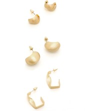 Nine West Daılyearıngmat 5fx Sarı Kadın Küpe