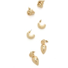 Nine West Burgy 5fx Sarı Kadın Küpe