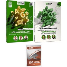 Yediiklim 2026 Meb-Ags Eğitimin Temelleri Video Ders Notları + Soru Bankası 2 Li Set Anla Kazan Deneme