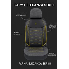 Dfsk Fengon 500 2021–SONRASI Parma Eleganza Gri Sarı Koltuk Kılıfı