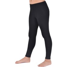 Bonbonetti Kız-Erkek Çocuk Termal Tayt Siyah