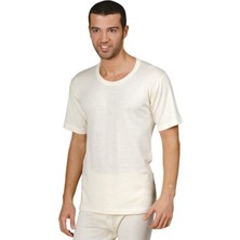 Bonbonetti Unisex Bej Kısa Kol Içlik