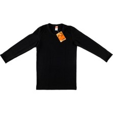 Bonbonetti Erkek Çocuk Siyah 2'li Paket Termal Uzun Kol Fanila ELF568TUT0136T2