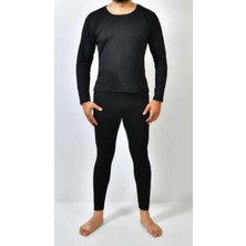 Bonbonetti Erkek Siyah Termal Alt Üst Takım