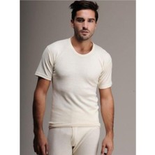 Bonbonetti Erkek Kısa Kollu Yün Içlik(Gerçek Doğal Termaldir)