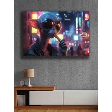 Çerçevesiz Kendinden Yapışkanlı Tablo Görünümlü Duvar Posteri Çerçevesiz Çıtasız