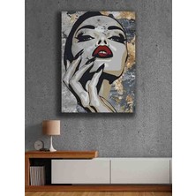 Çerçevesiz Kendinden Yapışkanlı Tablo Görünümlü Duvar Posteri Çerçevesiz Çıtasız