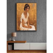 Çerçevesiz Kendinden Yapışkanlı Tablo Görünümlü Duvar Posteri Çerçevesiz Çıtasız