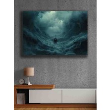 Çerçevesiz Kendinden Yapışkanlı Tablo Görünümlü Duvar Posteri Çerçevesiz Çıtasız