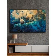 Çerçevesiz Kendinden Yapışkanlı Tablo Görünümlü Duvar Posteri Çerçevesiz Çıtasız