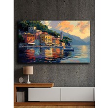 Çerçevesiz Kendinden Yapışkanlı Tablo Görünümlü Duvar Posteri Çerçevesiz Çıtasız