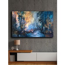 Çerçevesiz Kendinden Yapışkanlı Tablo Görünümlü Duvar Posteri Çerçevesiz Çıtasız