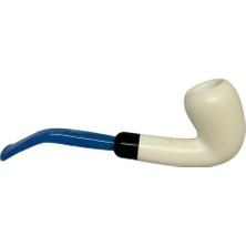 1 Adet Lüle Taşından Akrilik Uçlu Pipo