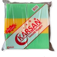 Renkli Sünger 12'li Paket, Temizlik ve Dekorasyon Için Harika Seçenek