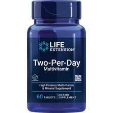 Two-Per-Day High Potency Multivitamin Mineral Full Spectrum Magnezyum Boron B12 Çinko Folate Iodine