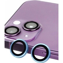 Newface Iphone 13 Raze Metal Kamera Lens - Mavi Sptgl