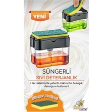 Pratik ve Şık Sıvı Deterjan Dispenseri, Hijyenik Kullanım Için Ideal