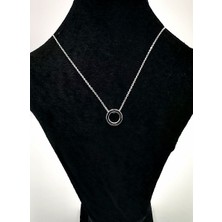 Gümüş Renk Zincirli Figürlü Karamaz Lüks Kolye