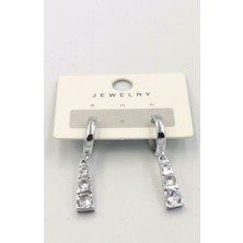 Renkli Çelik Figürlü Lüks Tasarım Küpe