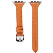 ​​​watch 40MM Uyumlu Krd-28 Deri Kordon Effx - Kahverengi