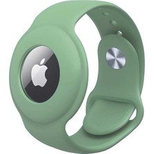 Uyumlu Airtag Anahtarlık Kordon Effx - Açık Yeşil