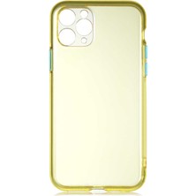 iPhone 11 Pro Uyumlu Effx Bistro Kapak-Sarı