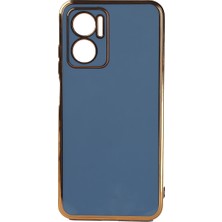 Xiaomi Redmi Note 11E Kılıf Effx Bark Kapak-Mavi