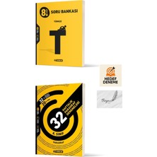 Hız 8.sınıf Türkçe Soru Bankası 32 Haftalık Paragraf Denemeleri Hedef Deneme