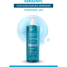 Ducray Keracnyl 400 ml Temizleme Jeli Hassas Ciltler İçin Temizleyici Etki ile Cilt Kusurlarını Azaltır