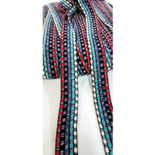 Altay Aksesuar Rengarenk Örme Ipli Şerit