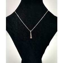 Gümüş Renk Zincirli Figürlü Karamaz Lüks Kolye