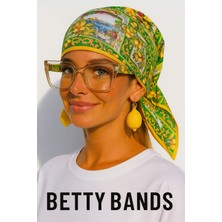 Betty Bands Limon Desenli Renkli Bandana | Saç Aksesuarı